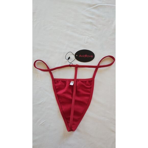 NWT Avoidlove Red sexy babydoll dress set Size M - Picture 5 of 10